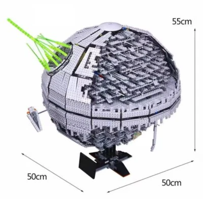 star wars brick Death Star ll 10143 type 3449 PCS NEW Interlocking bricks READ! - Image 1 of 4