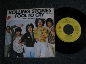 The Rolling Stones-Fool to Cry 7 PS-1976 Germany-Stones Record-COC 19 212 - Imagen 1 de 2