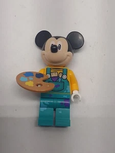 Lego Disney Mickey Mouse Artist Painter Minifigure - Picture 1 of 3
