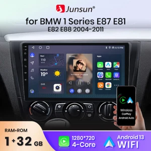 DAB+ Für BMW 1er E81 E82 E87 E88 2004-2011 Android 13 Autoradio Carplay Navi BT - Bild 1 von 12
