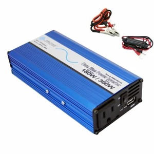 AIMS 180 Watt Pure Sine Power Inverter with USB Port - Picture 1 of 4