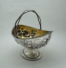 Very Rare Southern Coin Silver Sugar Candy Basket James Conning Mobile Alabama