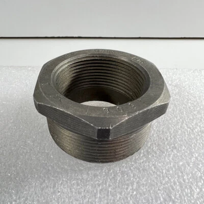 Lot Of 12: Anvil Forged Carbon Steel Black Pipe Hex Bushing 2-1-1/2" #0361333503 - Image 1 of 4