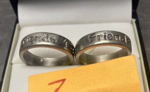 friends Ring Size 7 lot of two - Picture 1 of 3