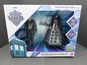 DOCTOR WHO HISTORY OF THE DALEKS 13 FIGURE SET * THE FIVE DOCTORS *  NEW * - Picture 1 of 3
