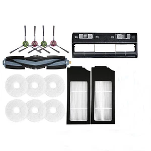 Main Brush Side Brush Filter for Ecovacs Deebot X1 Turbo/Omni Vacuum Cleaner - Picture 1 of 10