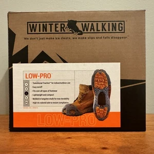 Winter Walking Low Pro Ice Cleats Size L NEW IN BOX - Picture 1 of 8