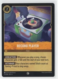 Disney Lorcana Ursula's Return Record Player 32/204 Common NON-FOIL - Picture 1 of 1