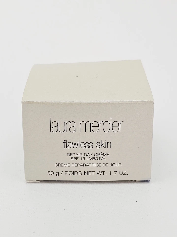 Crema de día reparadora Laura Mercier piel impecable para mujer FPS 15 UVB UVA 1,7 oz Foto 1 de 4
