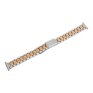 Ladies vintage rose gold and steel bracelet clasp dated 3-51 (1951) - Picture 1 of 11