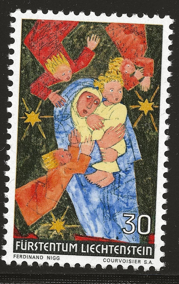 Лихтенштейн Скотт #512, одиночный 1972 полный комплект FVF MNH - Изображение 1 из 1