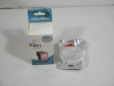 Cartucho de tinta Office Max igual a HP 901 tricolor CC656AN NUEVO EN CAJA Foto 1 de 2
