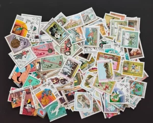 stamps Mongolia lot of 200 different used lot A - Bild 1 von 1