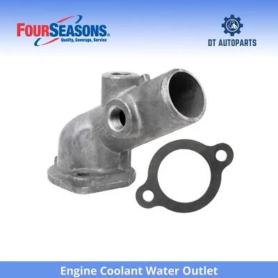 Salida de agua refrigerante motor Econoline Club Wagon 85-87 Ford E-350 4 estaciones Foto 1 de 4