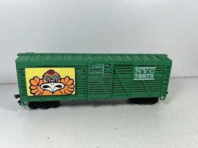 Lionel HO New York Central 40’ Stock Cattle Car NYC 78575 Freight Train Car 0164 - Image 1 of 4