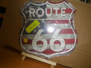 Route 66 Blechschild ! 2 Zoll rund - # 1629831 - Bild 1 von 1
