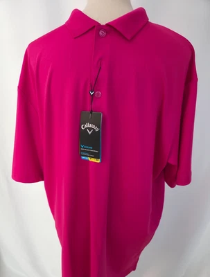 Callaway Rosa Polo Hombre Camisa Talla L L M381 Foto 1 de 4
