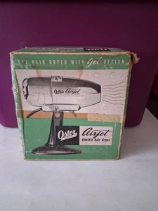 Secador de pelo Oster AirJet vintage de mediados de siglo de la era espacial con caja - funciona muy bien - Imagen 1 de 6