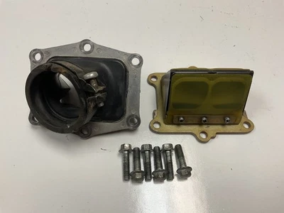 99-01 CR250R CR250 1999 carburador colector admisión arranque junta lengüeta jaula válvula Foto 1 de 4