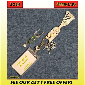 Joann $0 Value Unused Gift Card Keychain + Lock Box + More! - Video Inside! #1 - Picture 1 of 6