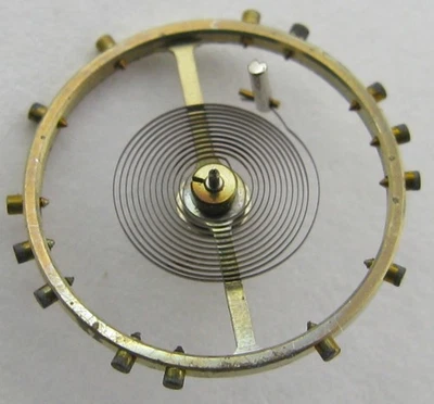 Vulcain Cricket сигнализации калибр 120 часть полный сломанный баланс колеса #721 без переменного тока - Изображение 1 из 4