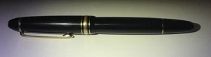 Original Montblanc Meisterstück Nr. 166 Dokumentenmarker vergoldet schwarz - Bild 1 von 23