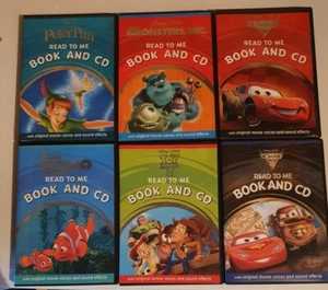 Bundle of 6 Walt Disney 'read to me' Book & CD/Toy Story 2/Cars 1 & 2/Peter Pan - Bild 1 von 8