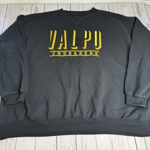 Felpa girocollo uomo Valparaiso Valpo Crusaders vintage anni 90 ricamata 3XL - Foto 1 di 10