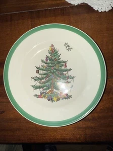 Vintage Spode Christmas Tree Dessert Plates - Picture 1 of 4
