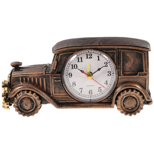 Car Shaped Alarm Clock Environmental Protection Electroplating Child