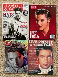 Elvis Presley LOT OF 4 Hard to Find Magazines Complete Photoplay RC TV Life SAVE - Picture 1 of 2