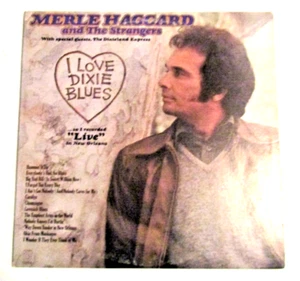 Merle Haggard and The Strangers I Love Dixie Blues 1973 LP CapitoL Records - Picture 1 of 2