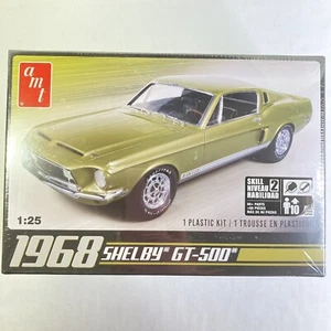 Ford Shelby GT-500 1968 AMT escala 1/25 kit modelo plástico sellado de fábrica NUEVO - Imagen 1 de 12