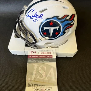 Craig Hentrich Tennessee Titans Auto Signed Mini Helmet ~ JSA COA - Picture 1 of 5