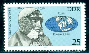 1980 Alfred Wegener,German polar researcher,meteorologist,Greenland,DDR,2495,MNH - Picture 1 of 1