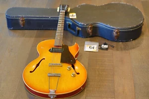 Vintage! 1966 Gibson ES-125 TC Hollowbody Electric Guitar Faded Sunburst + Case - Picture 1 of 21