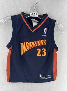 Reebok Golden State Warriors Jason Richardson #23 NBA Jersey Youth Sz L (7) Rare - Picture 1 of 9