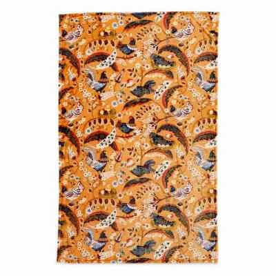 🧡 NEW Vera Bradley Plush Throw Blanket  FRENCH HENS  NWT  23653-16948 🐓 🧡🐓 - Image 1 of 4