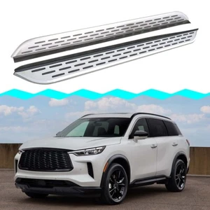 2PCS Side Step fits for Infiniti QX60 2022-2025 Running Board Nerfbars Aluminium - Picture 1 of 6