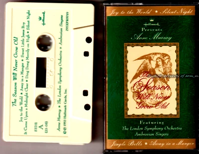 Anne Murray, The Season Will Never Grow Old, 1993 Cassette with lyrics - Image 1 of 2