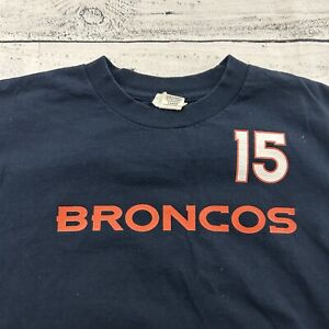 Reebok Denver Broncos Tim Tebow Short Sleeve T Shirt Youth Large Blue