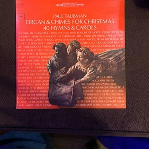 Paul Taubman - Orgel & Glockenspiele zu Weihnachten - Vintage OG Columbia 2 Augen Vinyl LP - Bild 1 von 3