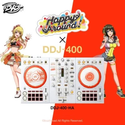 Pioneer DJ DJ Controller DDJ-400-HA D4DJ Collaboration Model or Black - Image 1 of 4