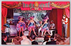 Postcard - Vaudeville at Steves Gay 90s Restaurant - South Tacoma - Picture 1 of 2