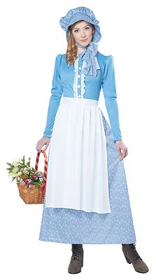 American Pioneer Western Woman Bonnet Adult Costume - Image 1 of 2