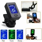 Electric Digital Guitar Tuner LCD Clip-on Chromatic Acoustic Bass Ukulele Violin