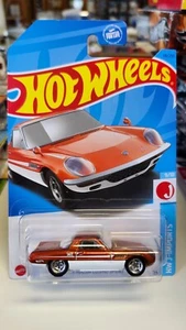 2021 Hot Wheels Super Treasure Hunt #118/250 1968 Mazda Cosmo Sport in Orange - Picture 1 of 3