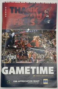September 9 2025 Indiana Fever Gametime Program Magazine Minnesota Lynx - Picture 1 of 2