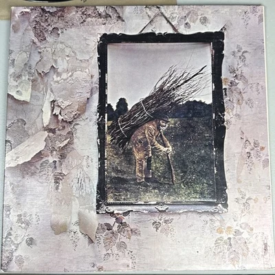 VTG Led Zeppelin IV ZOSO gatefold (SD 19129) 1971 Atlantic First Press LP vinyl - Image 1 of 4