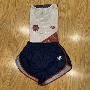 New Balance Pro Elite uniform Men’s Sz. Medium British Milers club track vintage - Picture 1 of 5